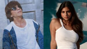 Shahrukh khan and suhana